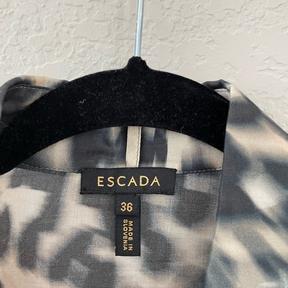 Escada Cotton Button Down top - Picture 7 of 9